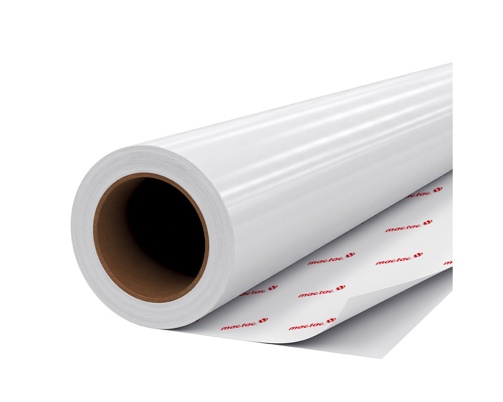 Film vinyle opaque blanc mat MACtac MACal 9800 Pro 9828-100  123 x 500 cm