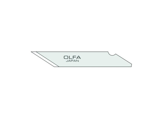 [120-KB-25] OLFA Lames pour cutter d'art - 25pcs